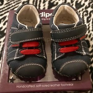 Pediped Baby Boys Soft Sole Shoes Size 0-6 Months